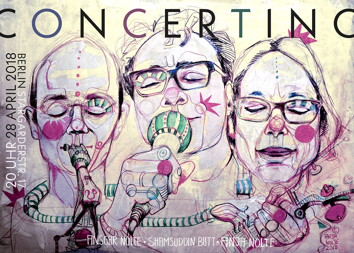 © Artwork Anja Nolte Plakat Concertino