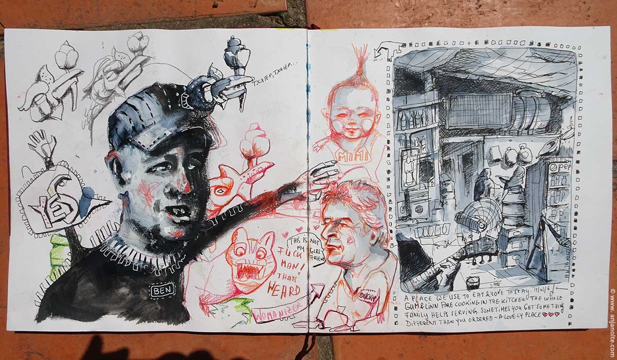 Travel_Vietnam_PHU_YES Dongdong Sketchbook