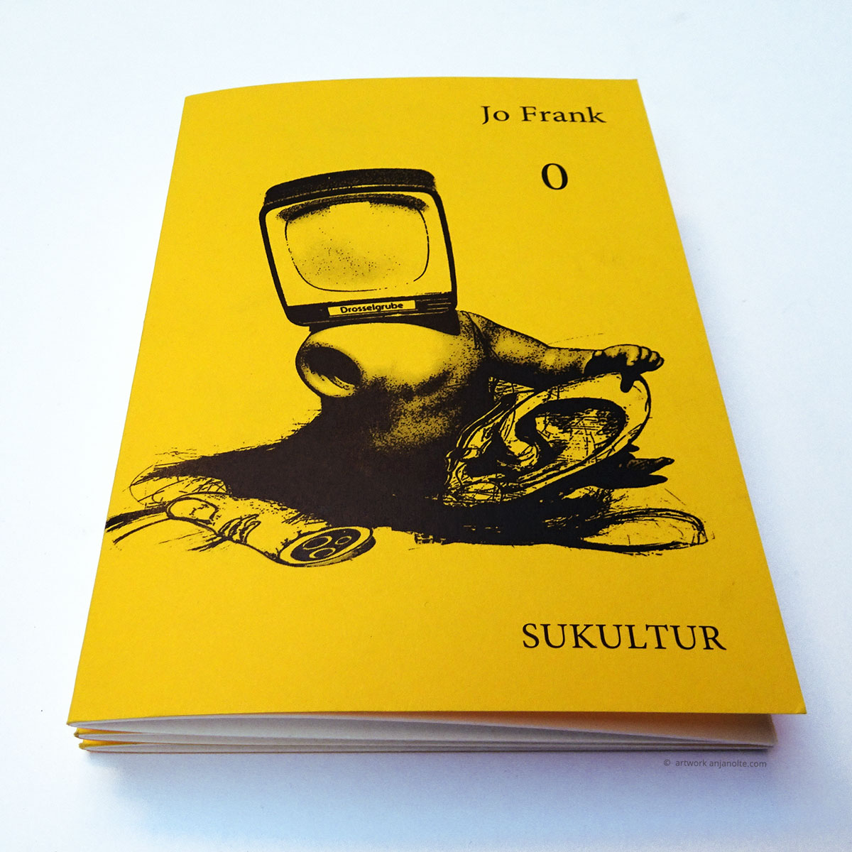 Foto Buch Null von Jo Frank erschienen bei Sukultur Coverartwork © Anja Nolte