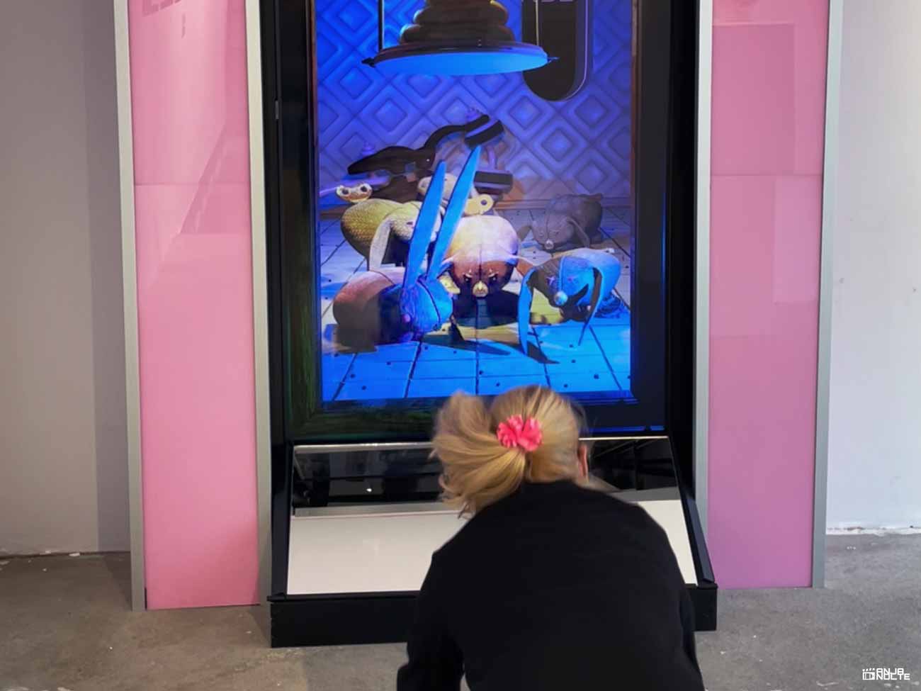 Installation Rabbitorium II, Scene Adoration